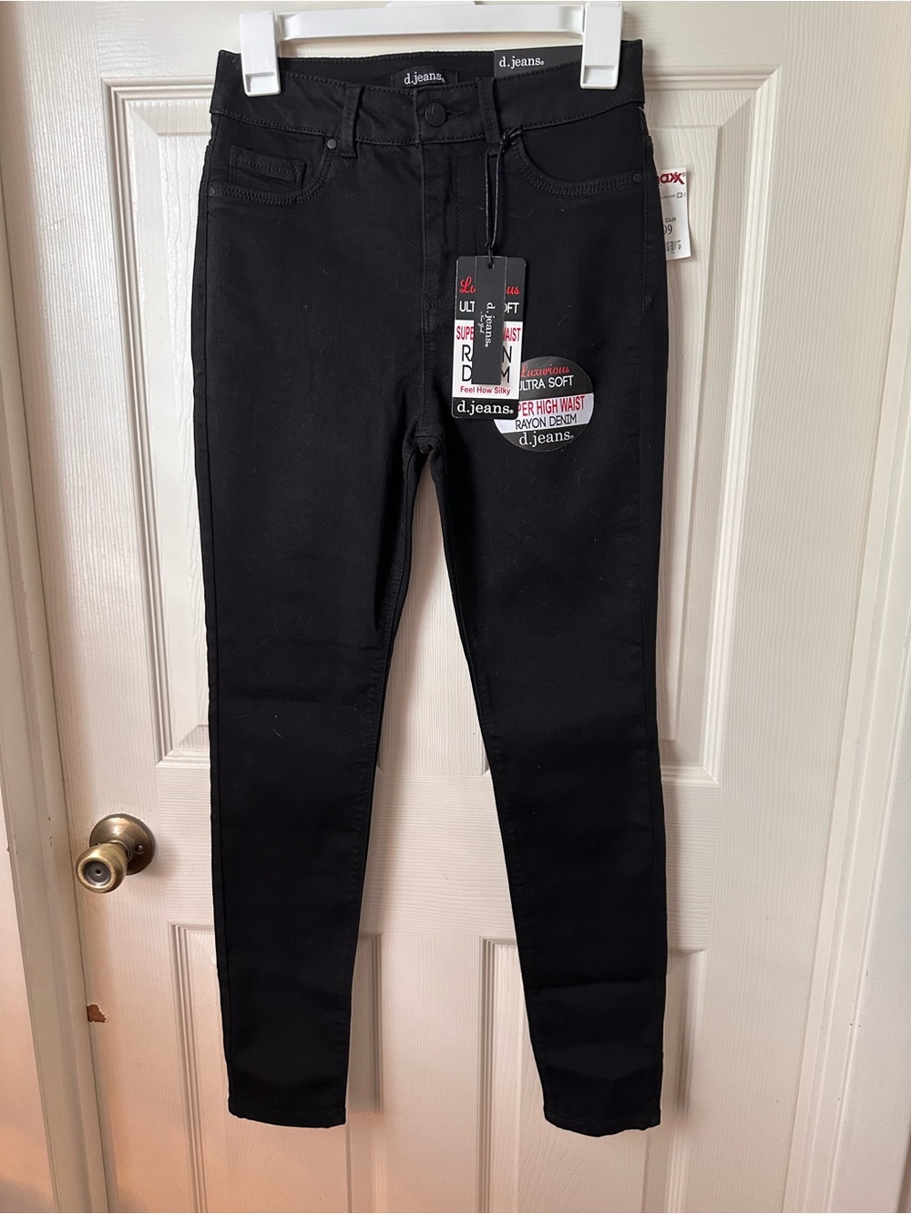 d. jeans Black High-Rise Skinny Jeans with Tags